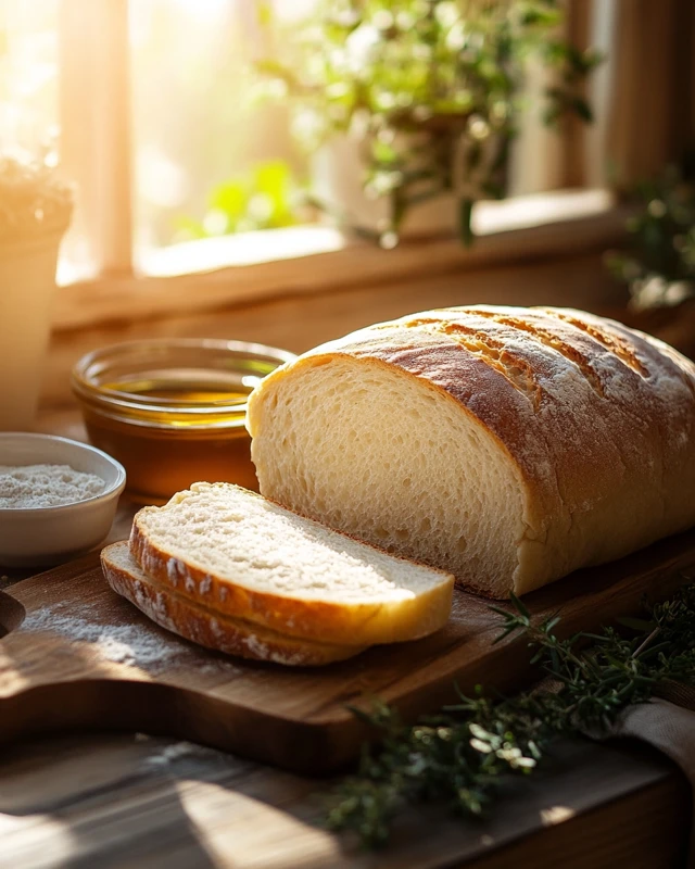 Pain blanc fait maison