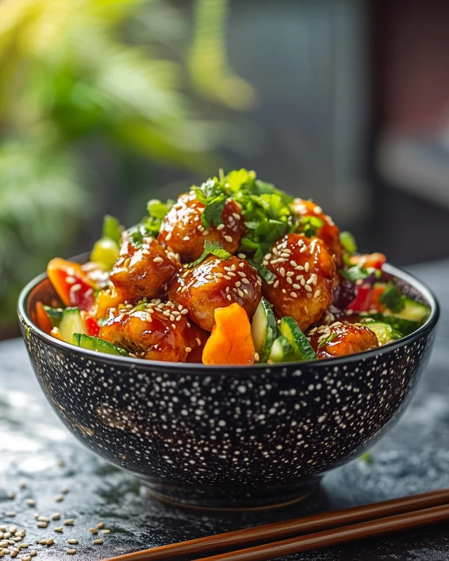 Sauce yakitori sucrée-salée 