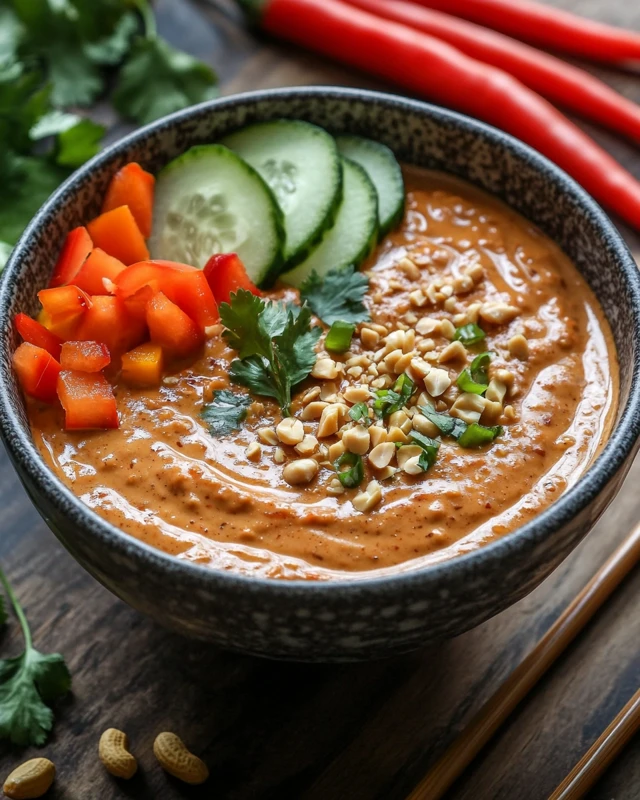Sauce arachide thaïlandaise