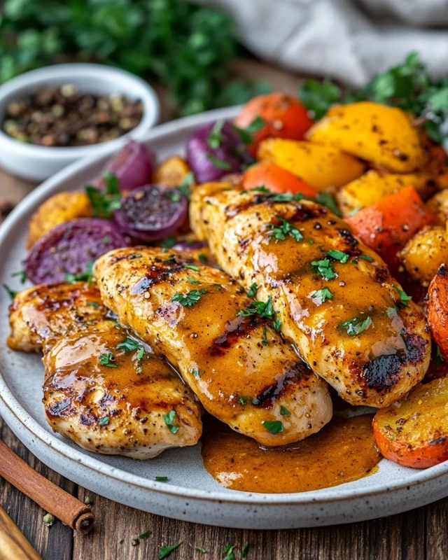 sauce au miel et aux épices