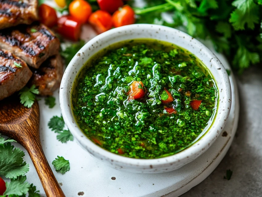 sauce de poisson aux herbes