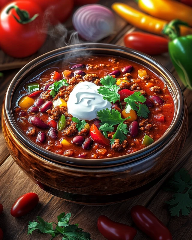 chili con carne traditionnel