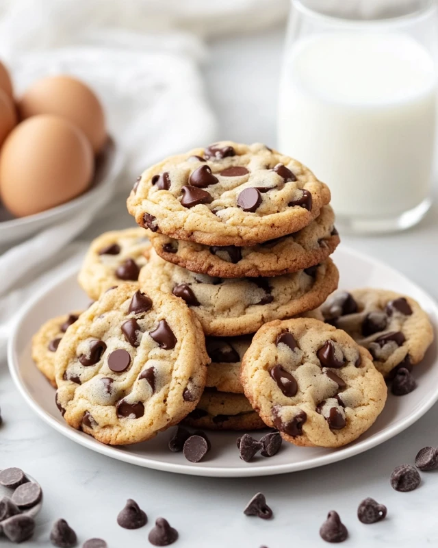 Cookies moelleux aux pépites de chocolat