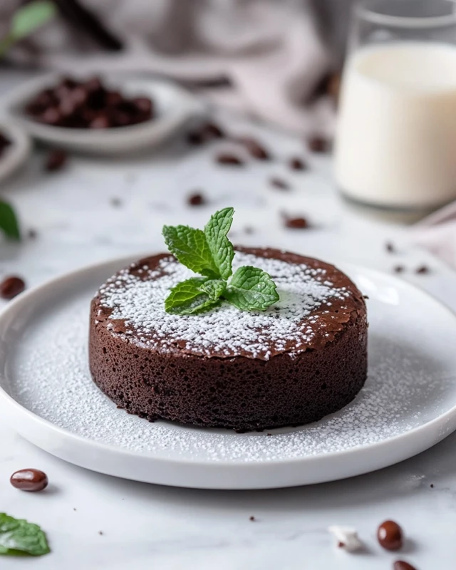 Gâteau brownie au réfrigérateur