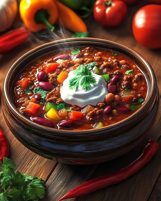 chili con carne traditionnel