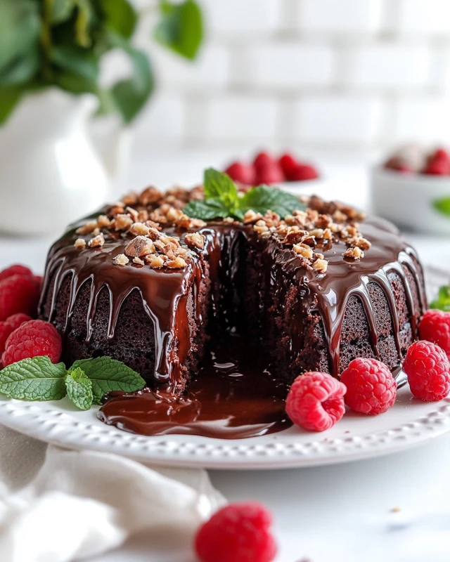 Cake au chocolat praliné fondant