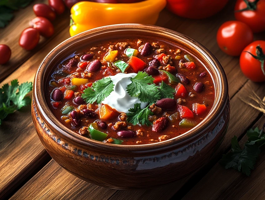 chili con carne traditionnel