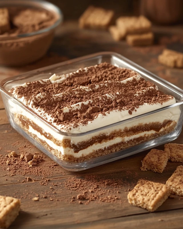 Tiramisu express Nutella spéculoos