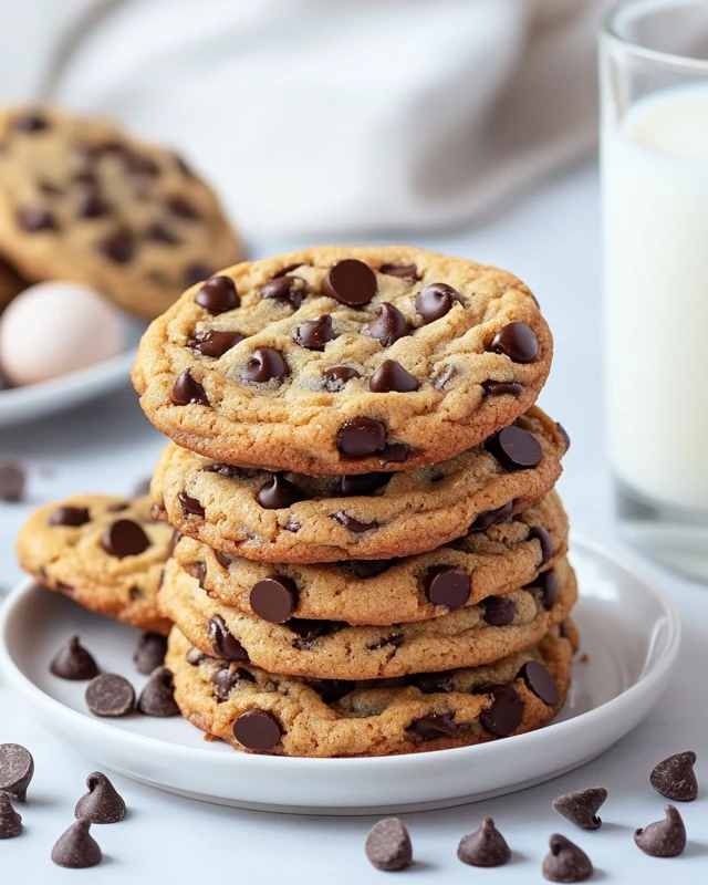 Cookies moelleux aux pépites de chocolat