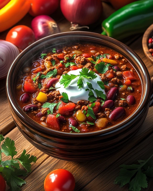 chili con carne traditionnel