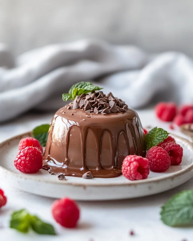 Fondant au chocolat et piment d’Espelette