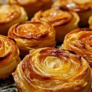 Roulés feuilletés au saumon fumé et fromage frais 5 Roulés feuilletés au saumon fumé et fromage frais avant cuisson