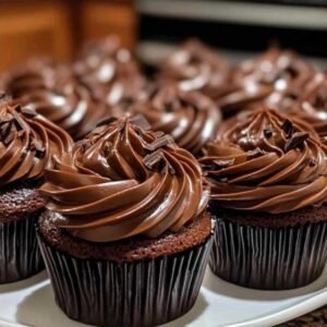Gâteaux au Chocolat Moelleux 8 Gâteaux au chocolat moelleux avec glaçage brillant