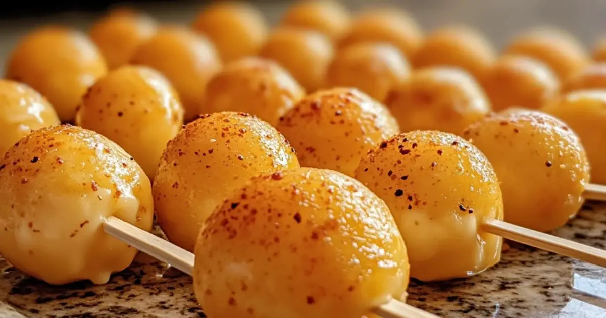 cake pops salés jambon-fromage