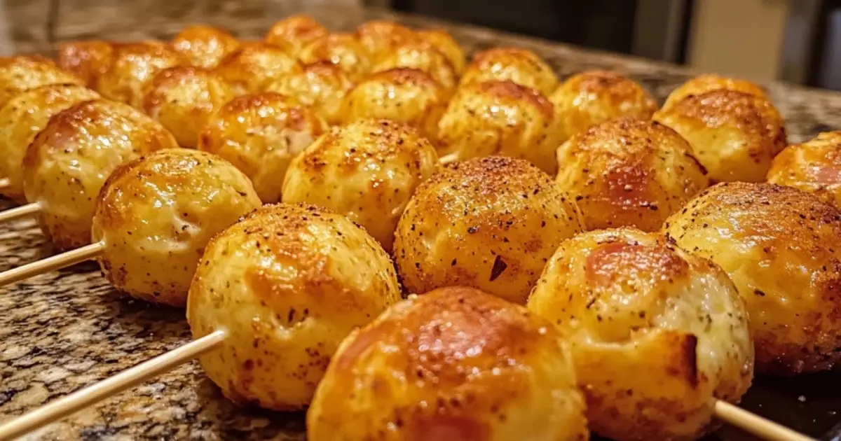 cake pops salés jambon-fromage