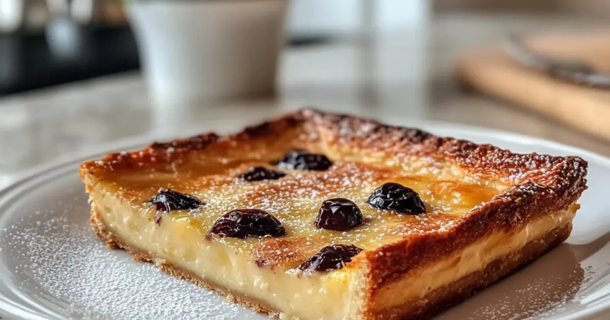 Recette Far Breton traditionnel aux pruneaux
