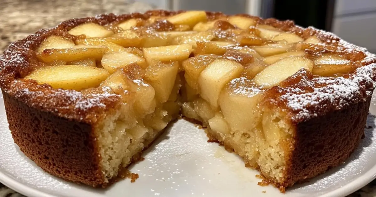 Gâteau aux Pommes Sans Sucre et Sans Beurre: Une Douceur Saine et Savoureuse