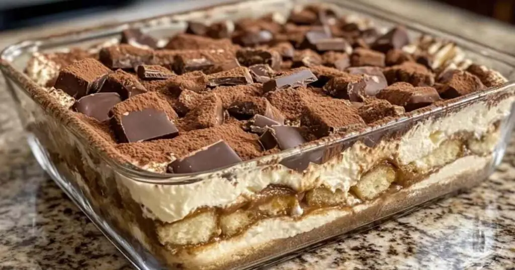Préparation de la crème au mascarpone pour tiramisu Kinder Bueno