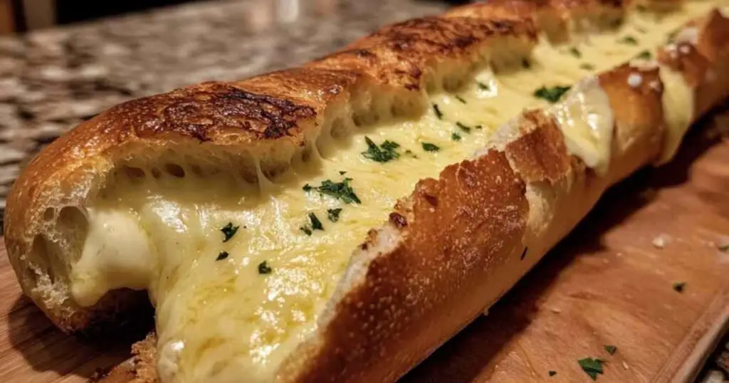 Portions de pain à l’ail au fromage prêtes à servir