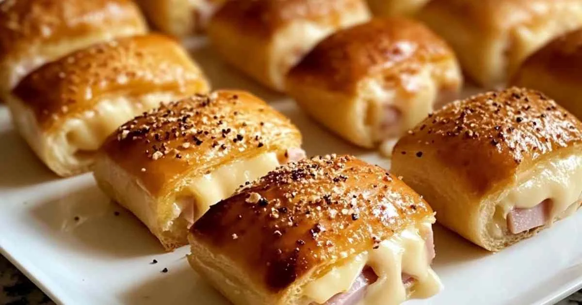 MINI CROQUE-MONSIEUR ROULÉS