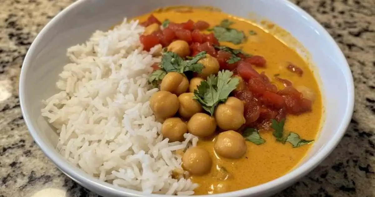 curry de pois chiches