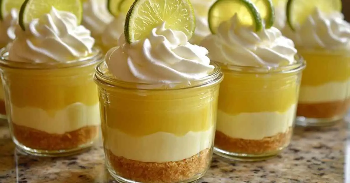 Préparation de la crème au citron vert pour verrine