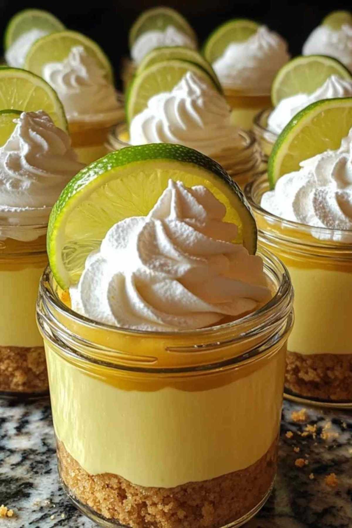 Préparation de la crème au citron vert pour verrine