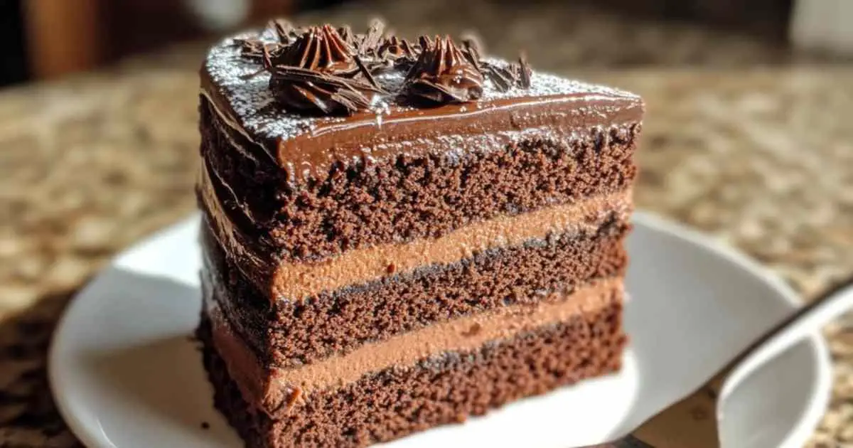 Préparation de la pâte du cake au chocolat des 7 cuillères