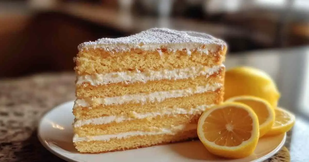 Gâteau au Citron Facile : Recette Express et Gourmande en 5 Ingrédients