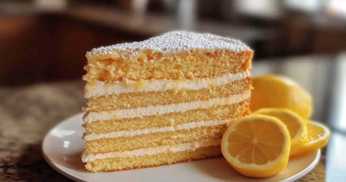 Gâteau au Citron Facile : Recette Express et Gourmande en 5 Ingrédients