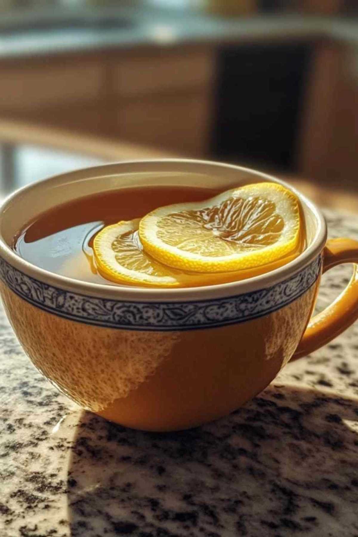 Ingrédients pour infusion détoxifiante au gingembre, ail, clou de girofle et citron
