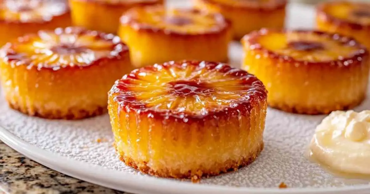 Préparation du caramel pour moelleux renversés à l’ananas