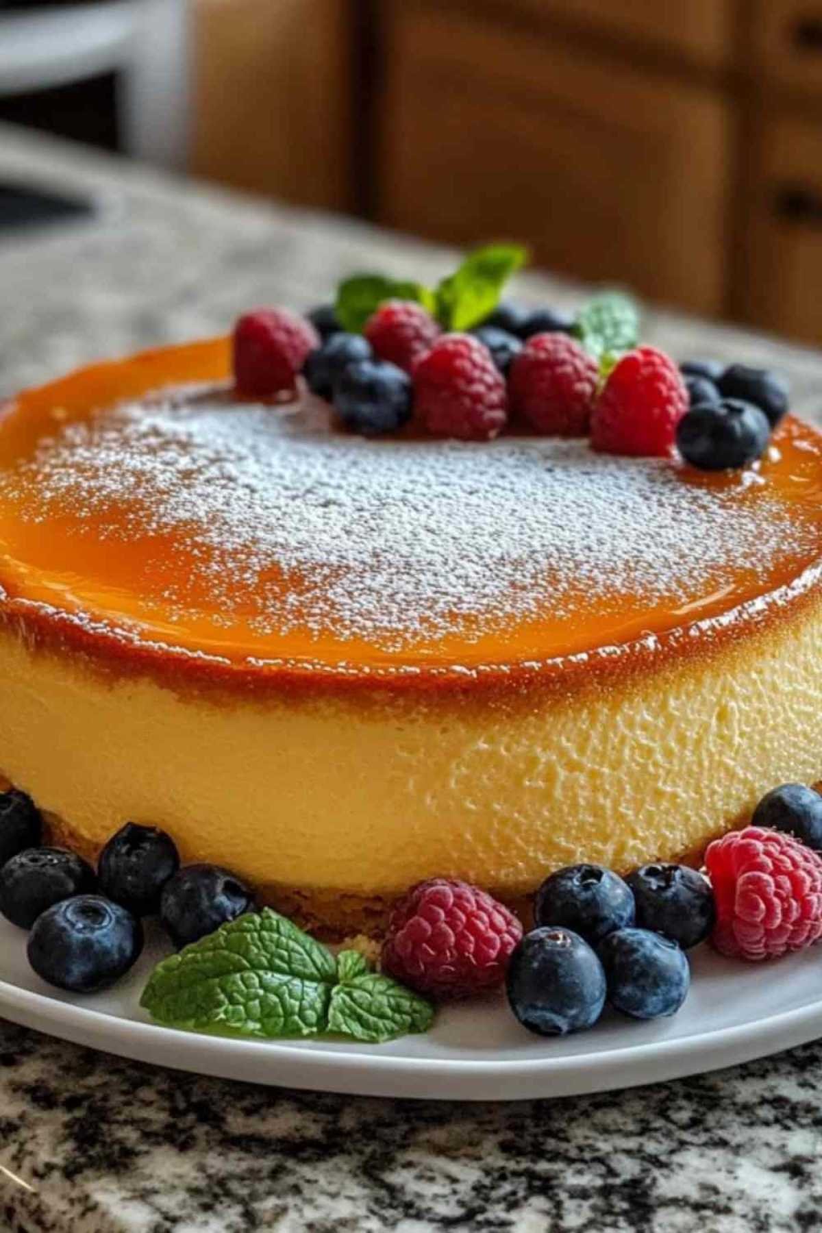 Préparation de la pâte du gâteau aux yaourts