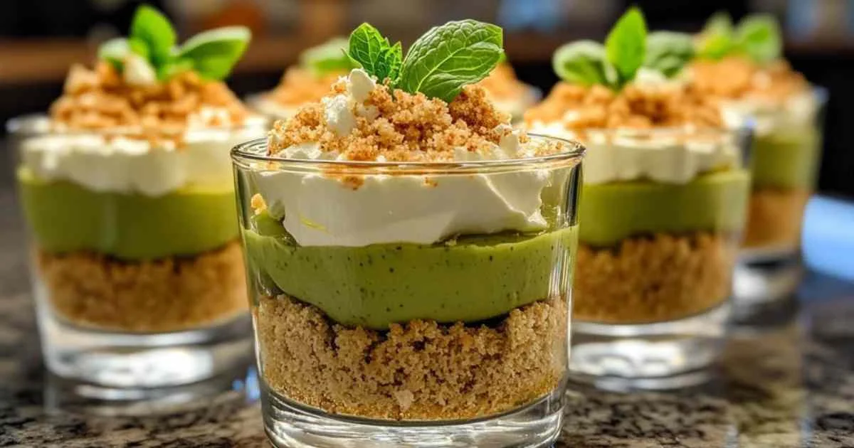 Tiramisu salé aux courgettes et feta en verrines