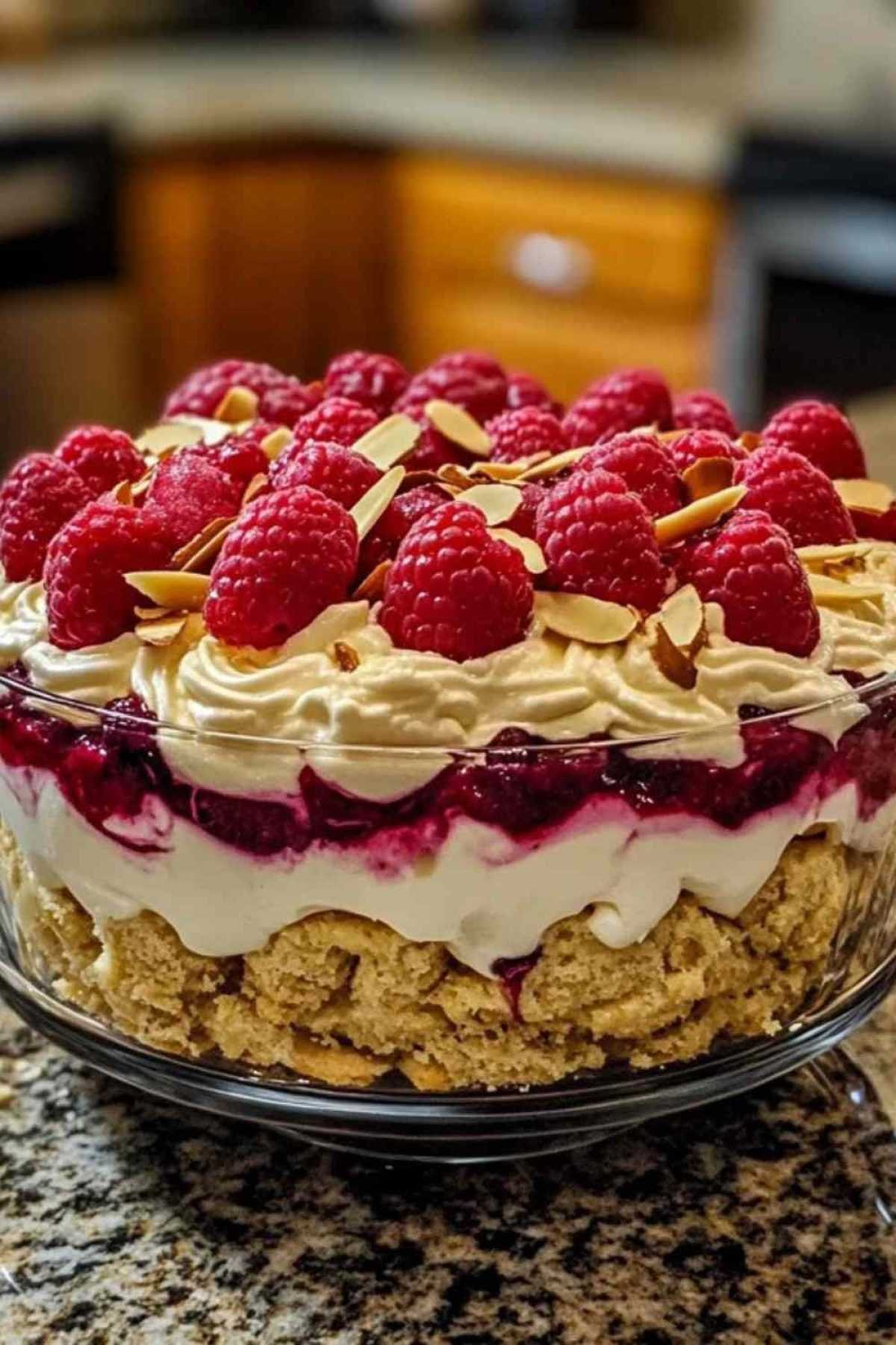 Délice Amandes Mascarpone Framboises
