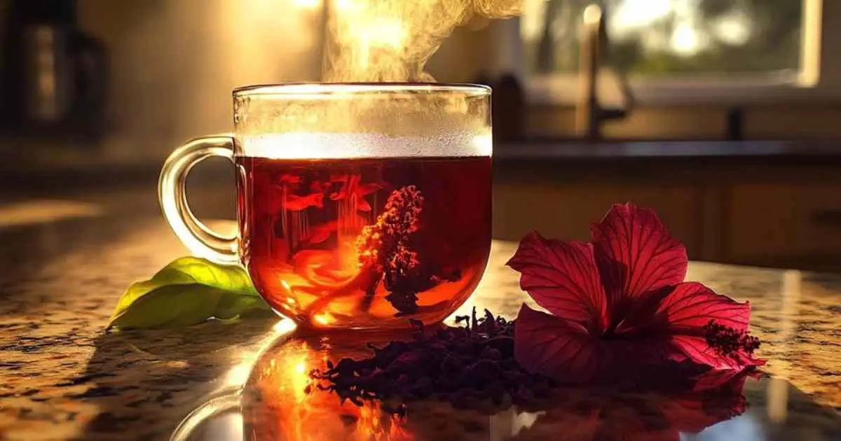  Ingrédients pour infusion au curcuma et corossol : racines, feuilles et fleurs d’hibiscus
