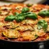 Aubergines à la parmigiana gratinées au four