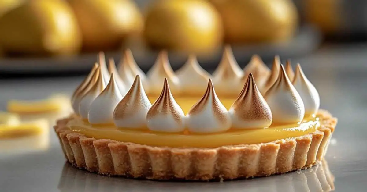 Préparation de la meringue pour tarte au citron