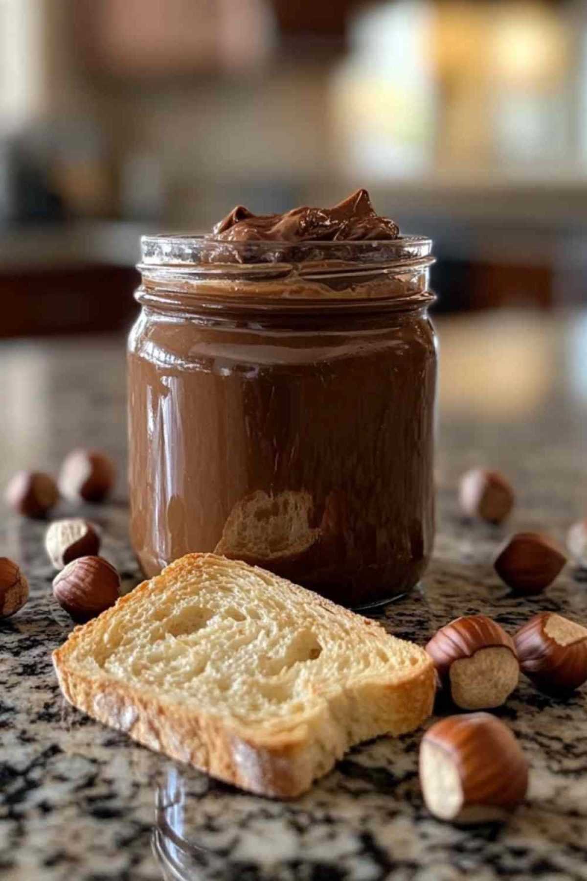  Préparation de la pâte à tartiner chocolat noisette