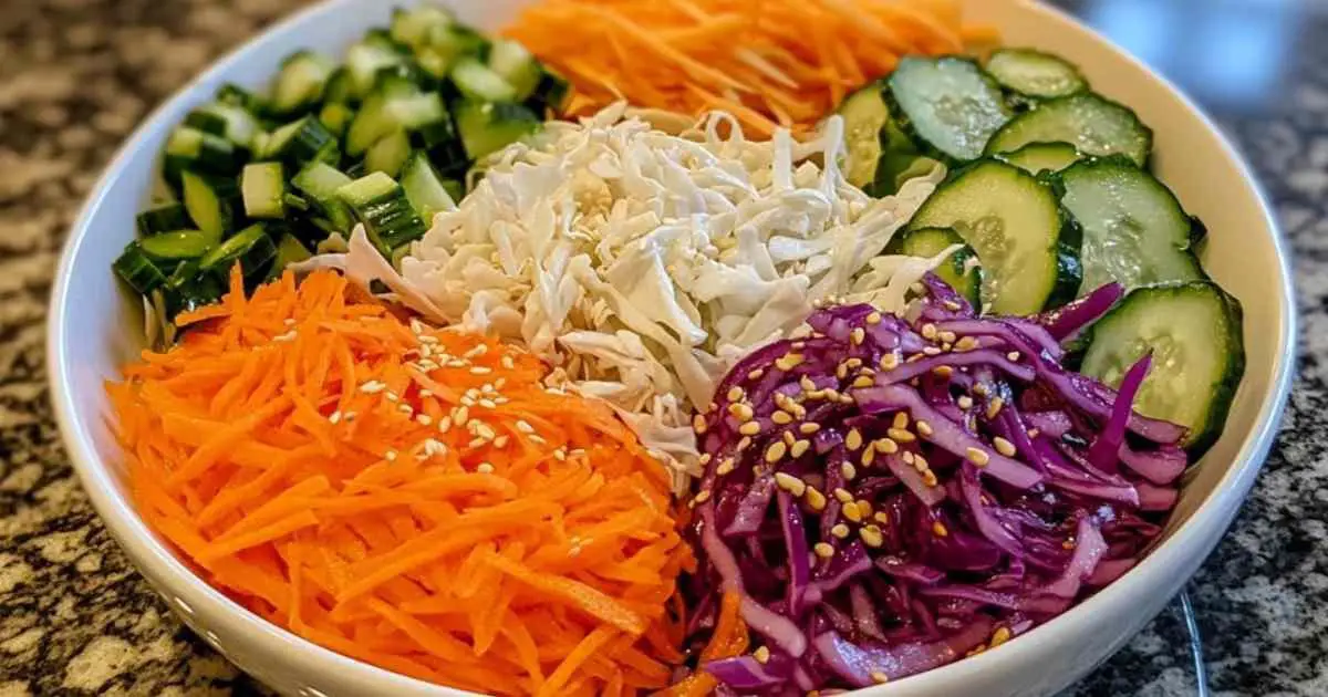 Gros plan sur la texture croquante de la salade détox au chou et citron