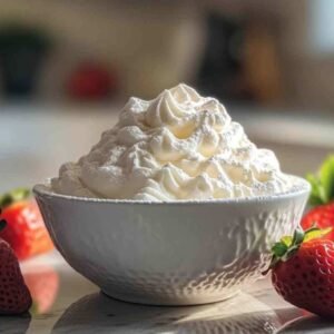 Crème Chantilly Maison: Un Délice Léger et Aérien 8 Préparation de la crème chantilly avec un batteur électrique
