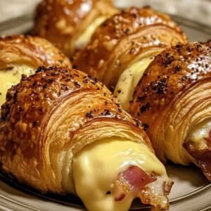 Croissants Lardons Raclette 8 Croissants Lardons Raclette