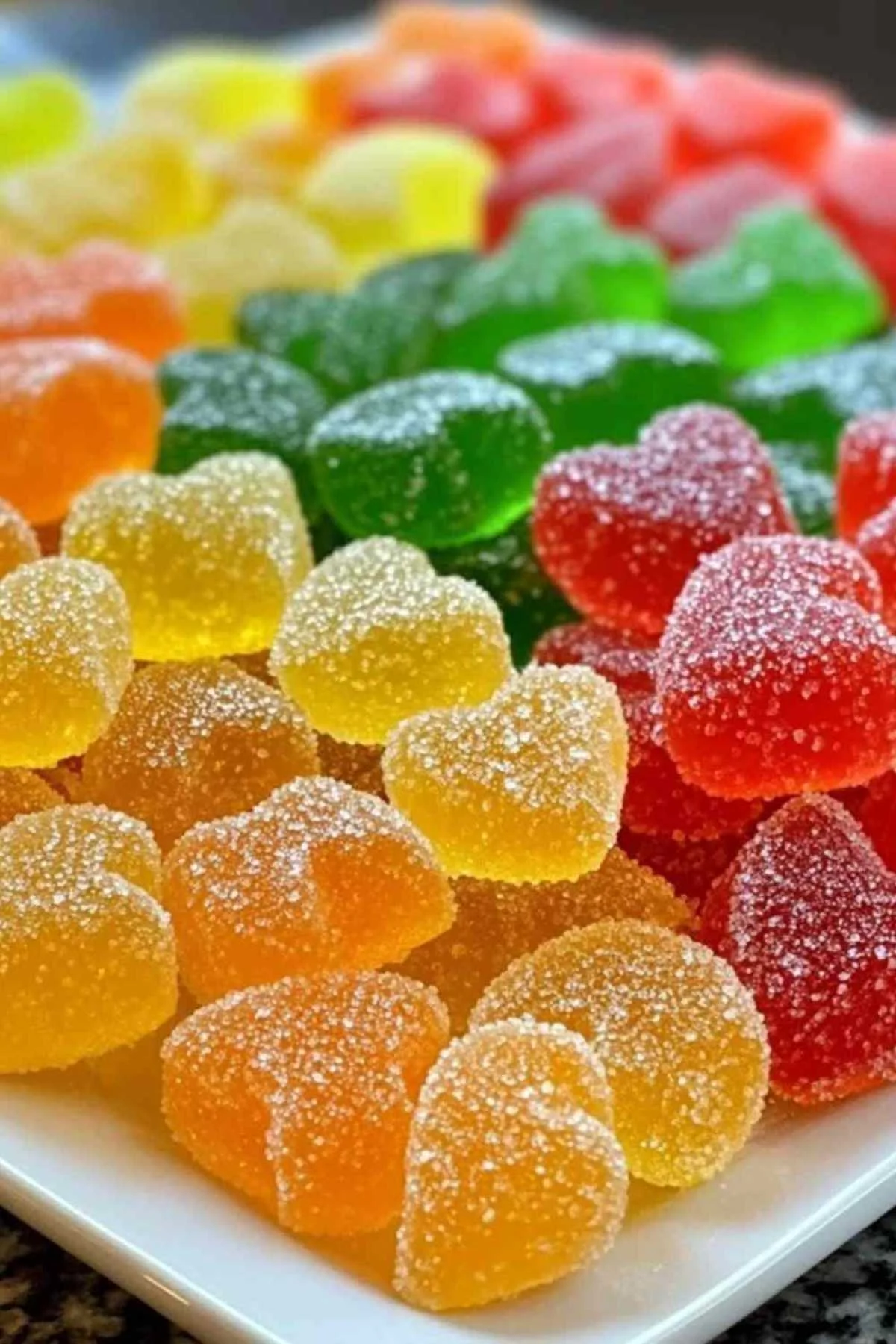Préparation du mélange pour bonbons gélifiés maison